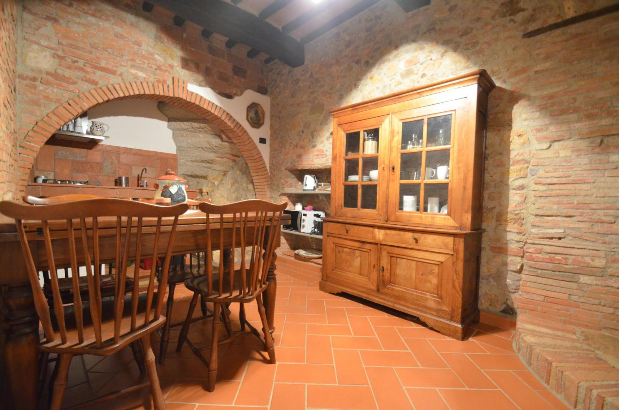 La Divina Dimora Il Castello Degli Spiriti Magni Lejlighed Montepescali Værelse billede